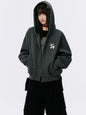 Lightweight Fall Hoodie for Women Zip Up Korean Style Casual Outerwear